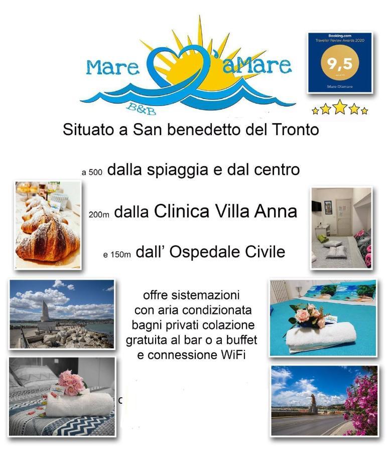 Bed and Breakfast Mare D'Amare à San Benedetto del Tronto Extérieur photo